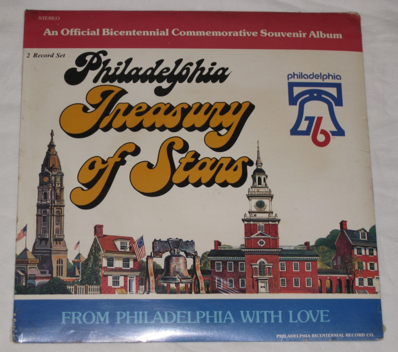 PHILADELPHIA TREASURY OF STARS  (1976) Sealed PBR 2-LP Set