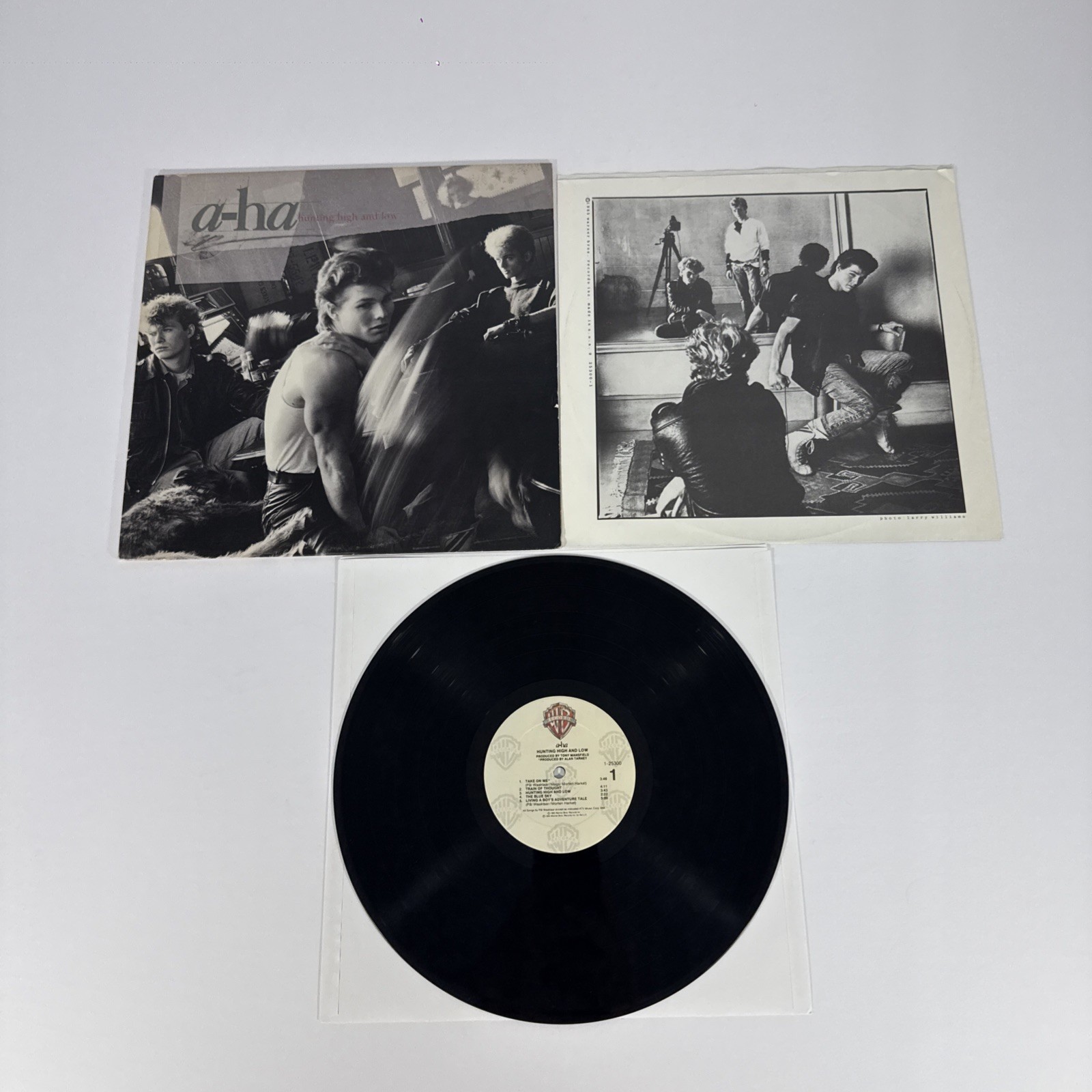 A-HA Hunting High And Low (Record 1985) US 1st Press Vintage Used
