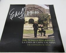 Earl Thomas - Heine Anderson The Coffehouse Show Autographed Compact Disc 2004 picture