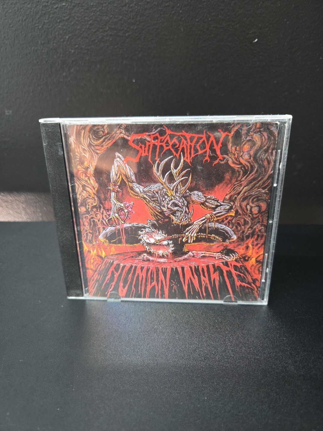 Suffocation Human Waste Cd OG Early Press Relapse VG+ RARE OOP