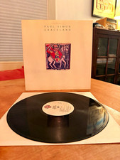 Paul Simon Graceland LP; Warner Bros 1-25447; 1986 First Press Sterling DMM VG+ picture