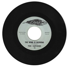 RARE NORTHERN SOUL 45 THE SUPERBS THE WIND IS BLOWING  ON DORE  VG++  ORIGINAL picture