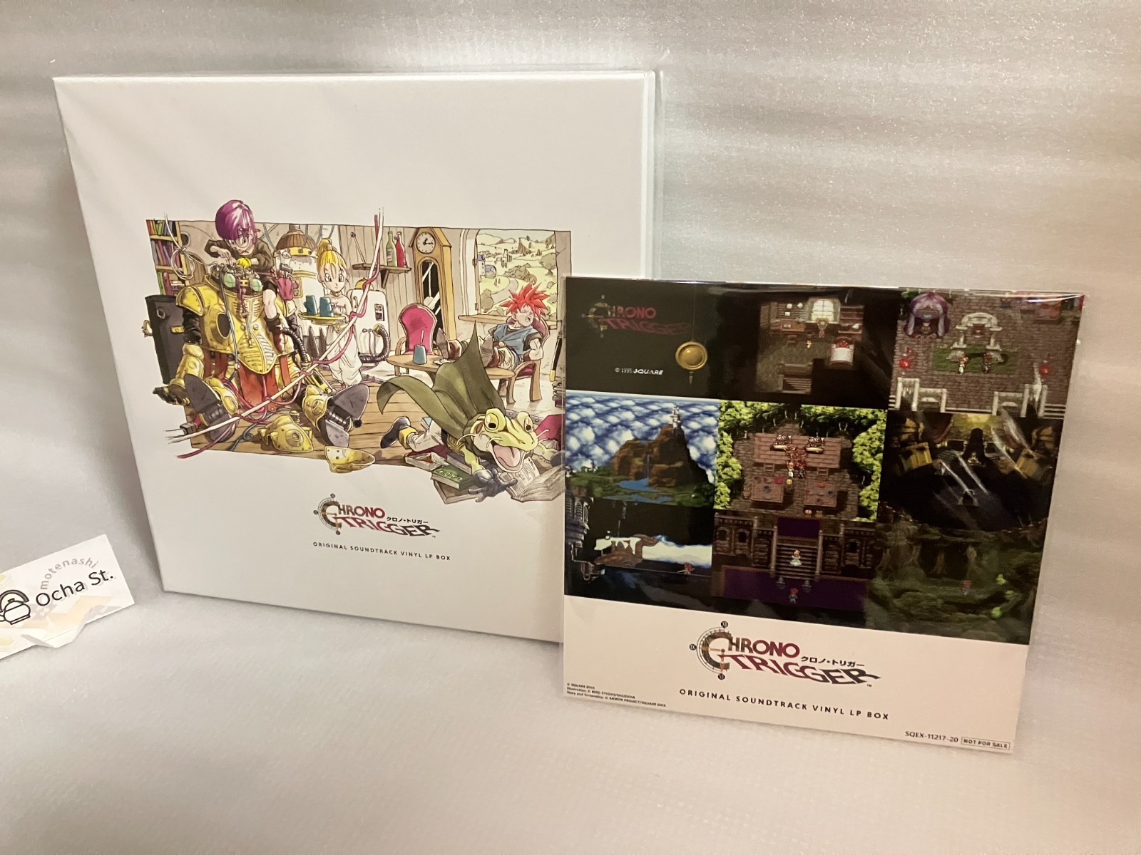 Chrono Trigger Original Soundtrack Limited Vinyl 4LP Box Set Japan +Mega Jaket