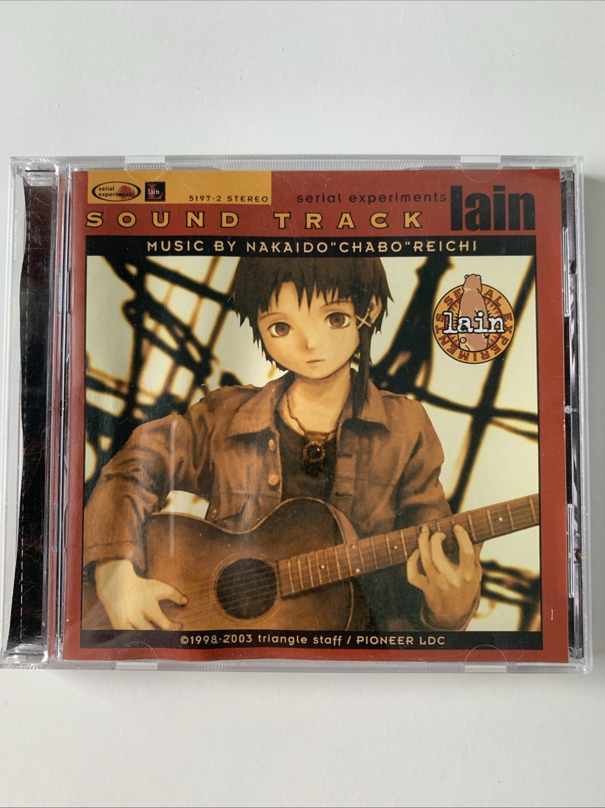Serial Experiments Lain Soundtrack CD Anime Authentic Pioneer USA Version