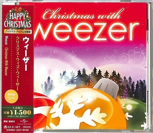 WEEZER - Christmas With Weezer  - BRAND NEW FACTORY SEALED CD JAPAN IMPORT