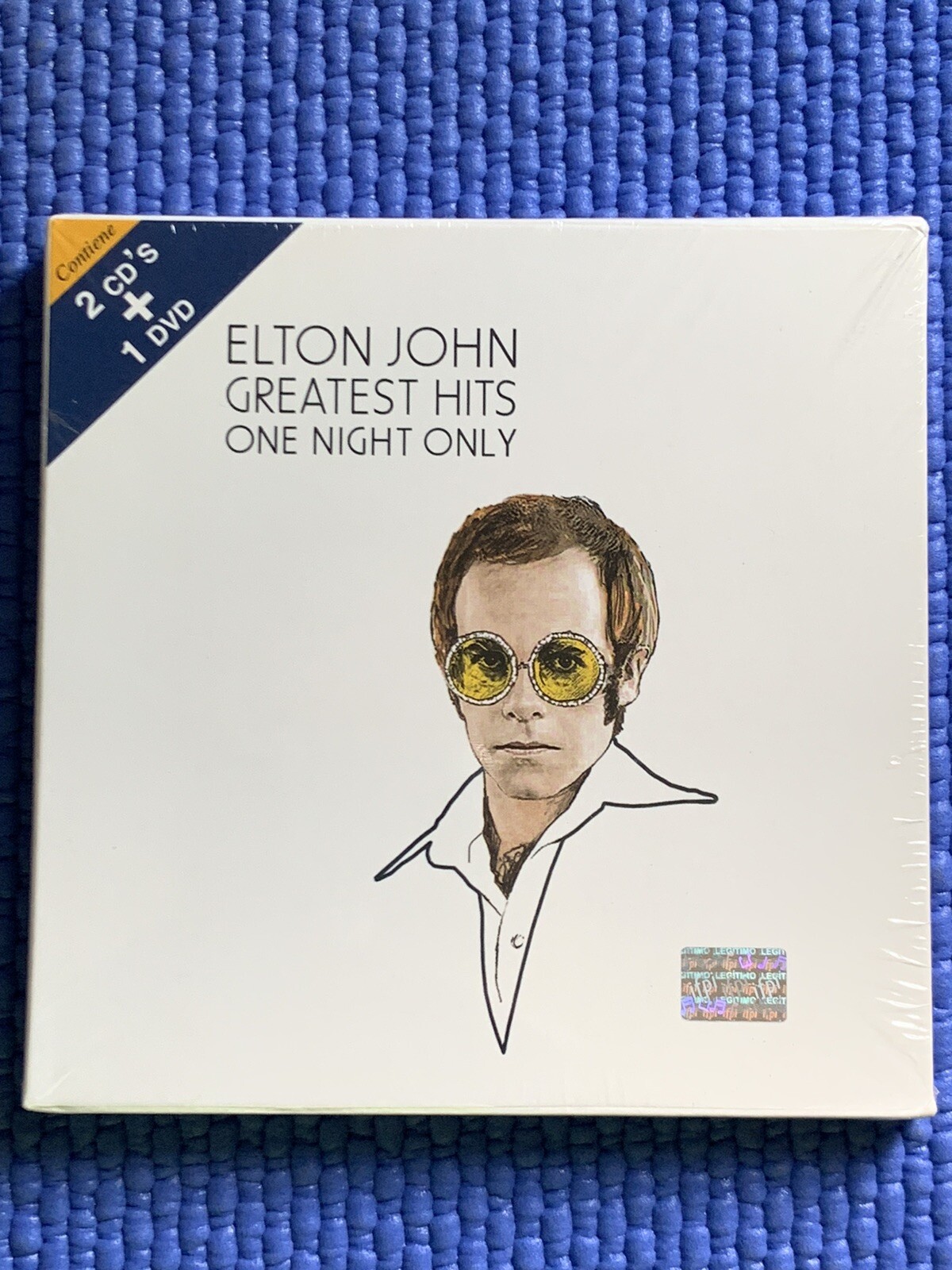 Elton John Greatest Hits One Night Only 2 CD 1 DVD set 66 tracks 2005 SEALED new