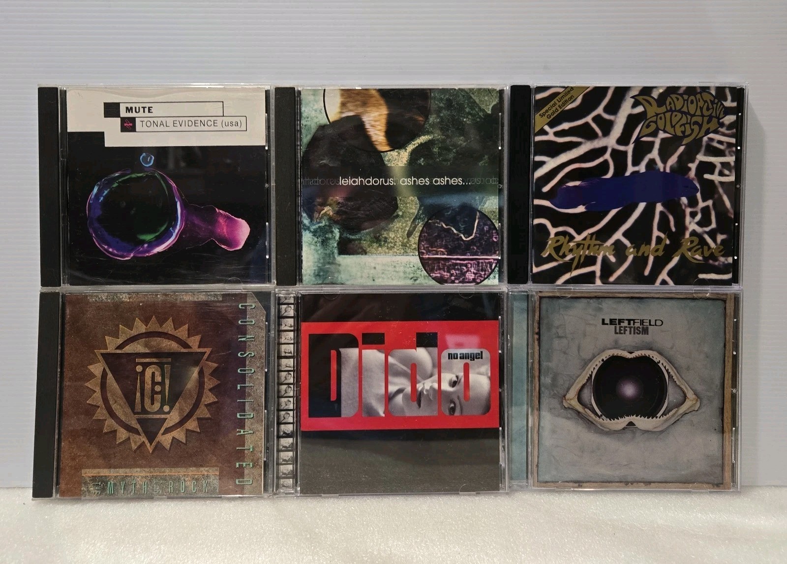 6 CD LOT - EBM,  Electronica, Industrial etc - SEE TITLES IN DESCRIPTION CD16E2
