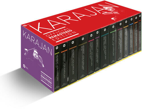 NEW SEALED US Karajan Official Remastered Edition Box Set 101 CD Warner Classics