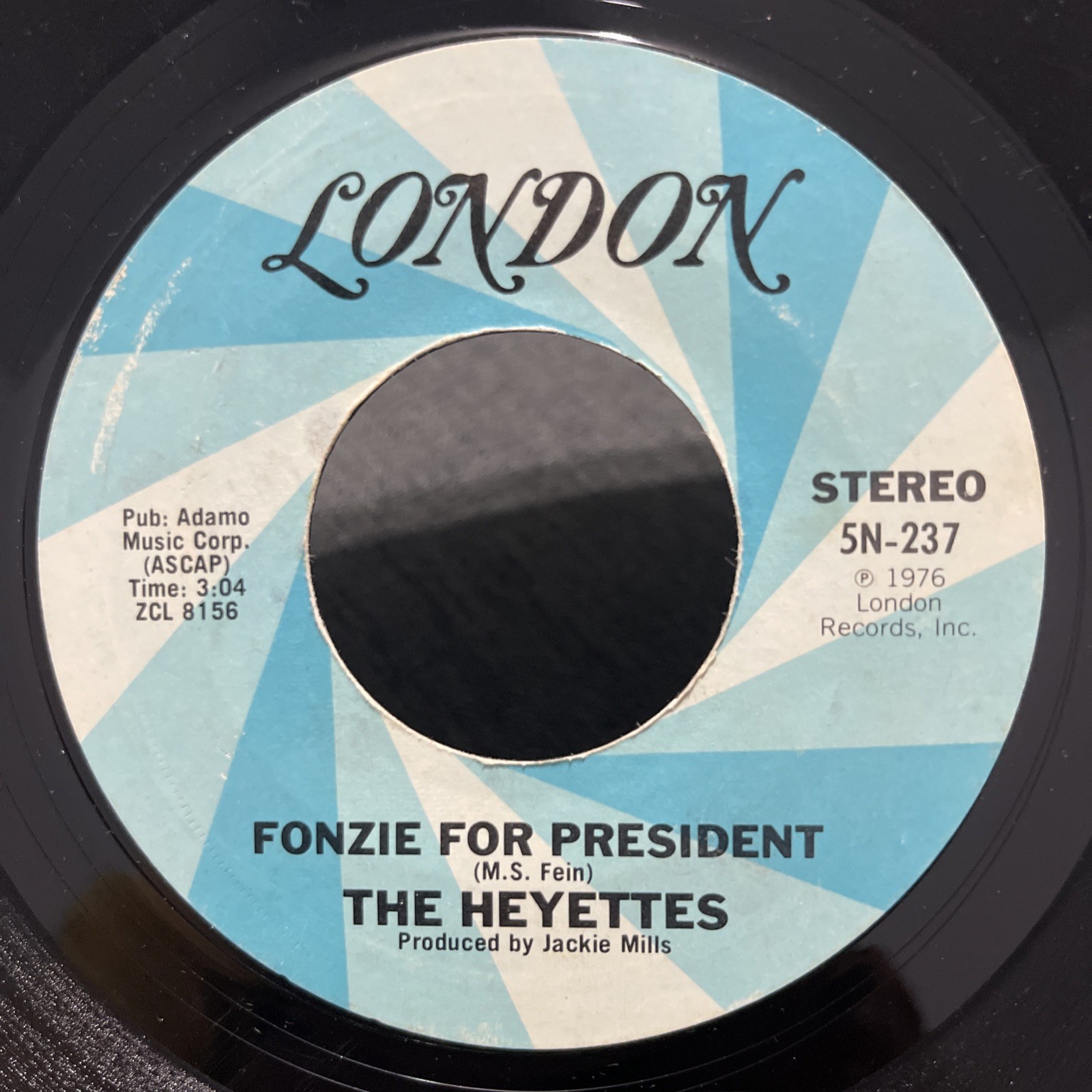 The Heyettes-Fonzie For President /Arnold\'s Theme-7\