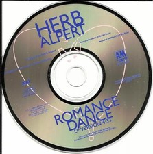 HERB ALPERT Romance Dance RARE USA PROMO Radio DJ CD single 1989 MINT CD17977 picture