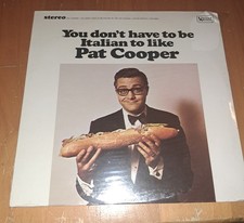 Vintage NEW SEALED you don't have to be Italian to like PAT COOPER LP Vinyl 1968 picture