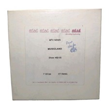 Vintage Musicland MTV News Show Reel to Reel #92-05 1992 7 1/2 ips HT Stereo picture
