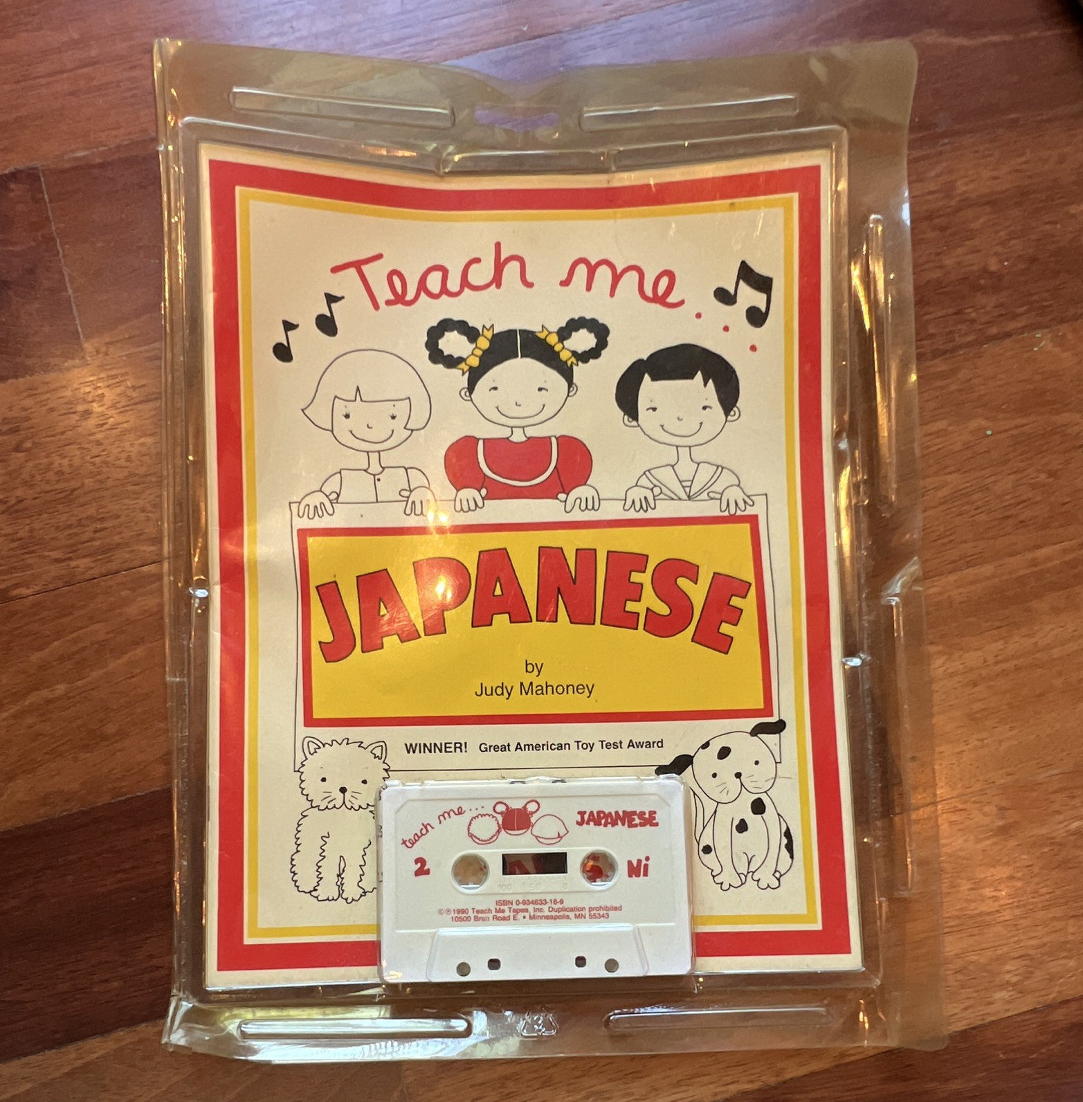 Vintage 1990 Teach Me Japanese - Judy Mahoney Cassette