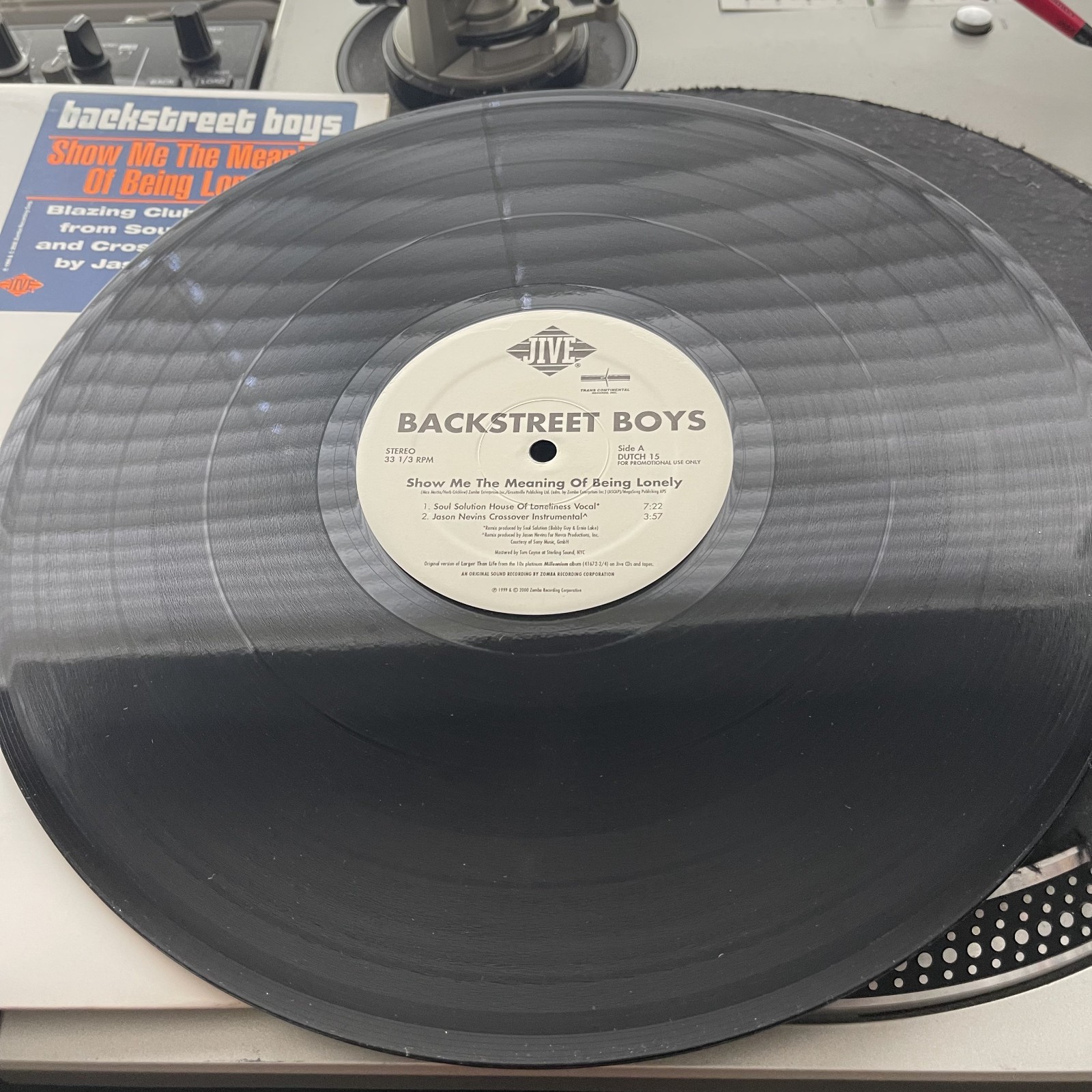 Backstreet Boys – Show Me The Meaning Of Being OG 1998 Press 2X12