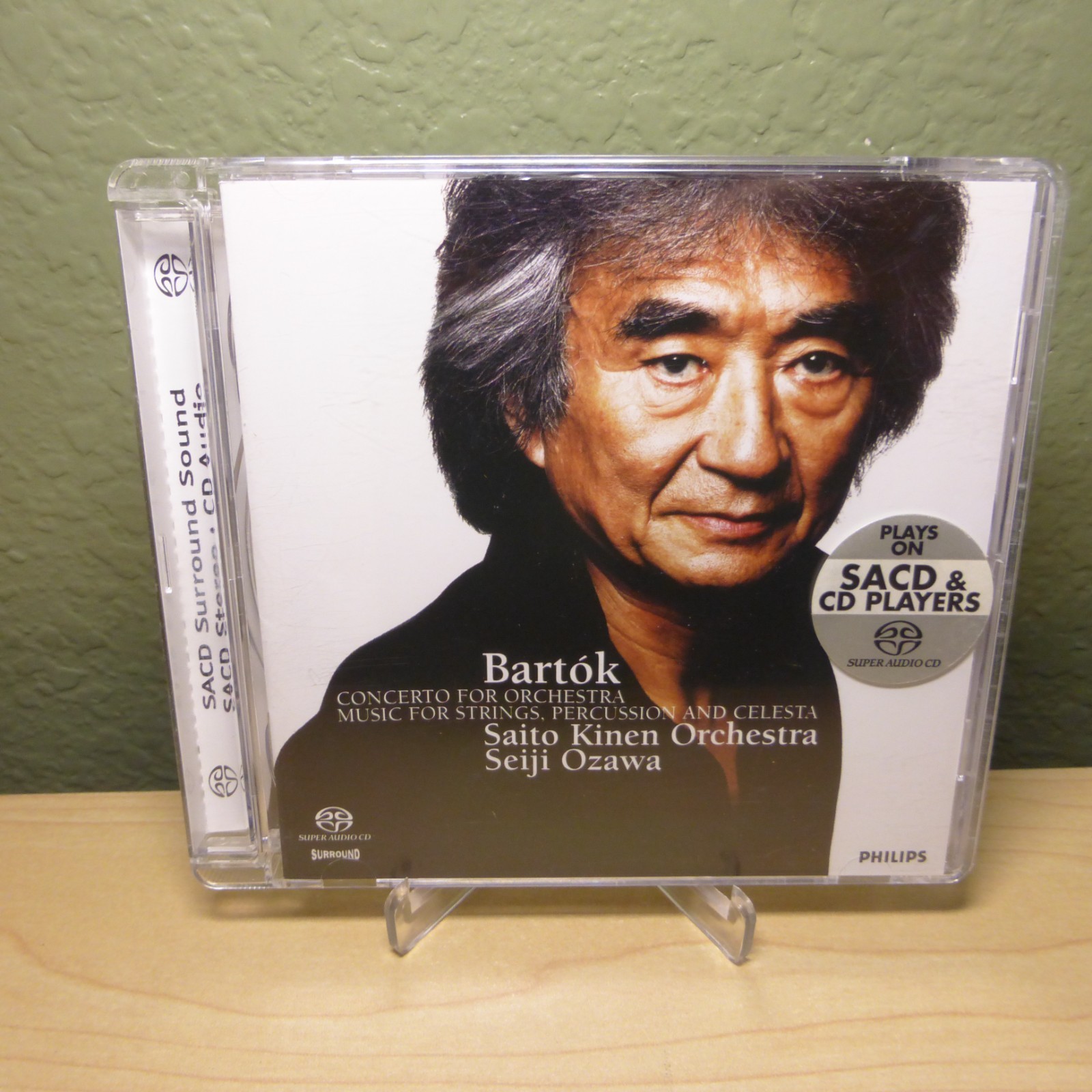 Bartók, Saito Kinen Orchestra, Seiji Ozawa Concerto For Orchestra Hybrid SACD CD