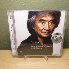 Bartók, Saito Kinen Orchestra, Seiji Ozawa Concerto For Orchestra Hybrid SACD CD picture