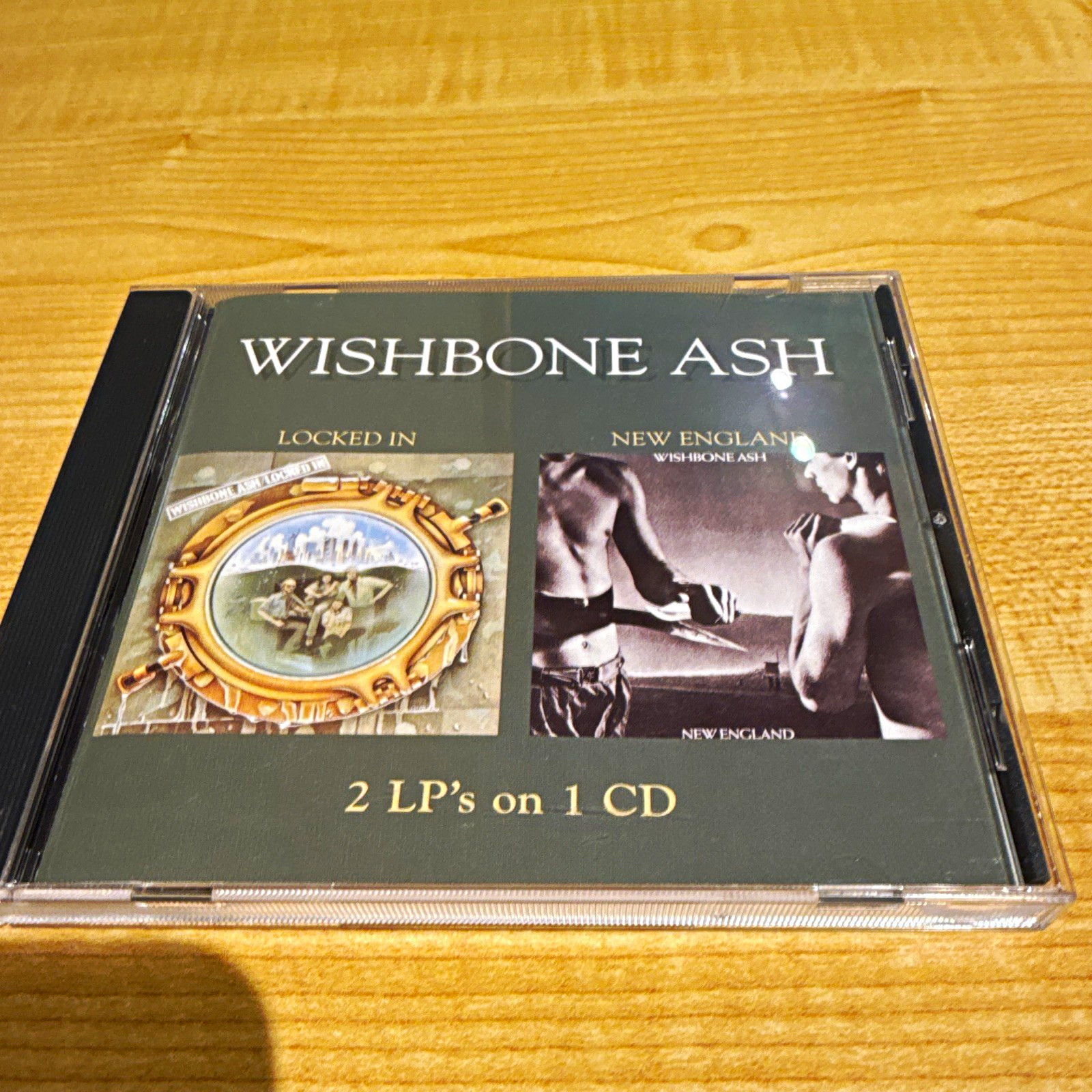 Locked In/New England by Wishbone Ash (CD, 2005) Wounded Bird WOU 8164
