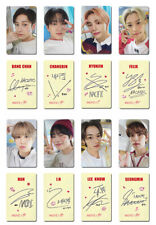 8pcs/set Stray Kids NAC20.0 Double-sided Self Made Photo Cards HD Photocard picture