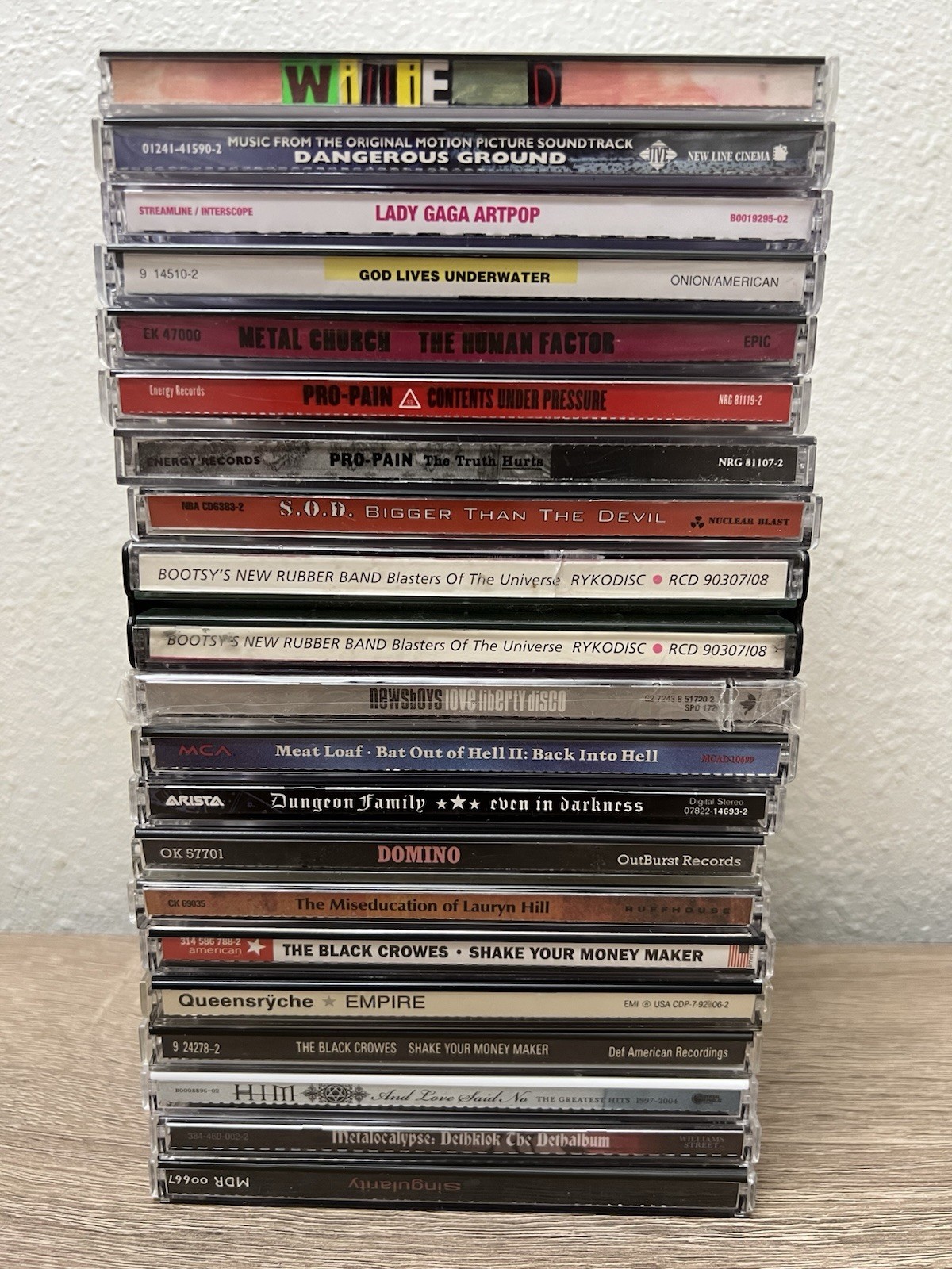 Lot of 20+ CDs Rap Hip Hop Pop R&B Thrash & Groove, Heavy Metal