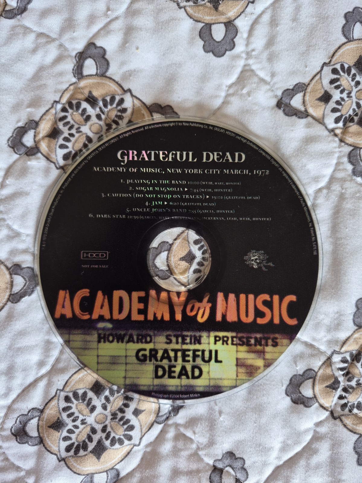 Grateful Dead - Academy of Music 1972 - Rockin\' The Rhein Bonus Disc Tested