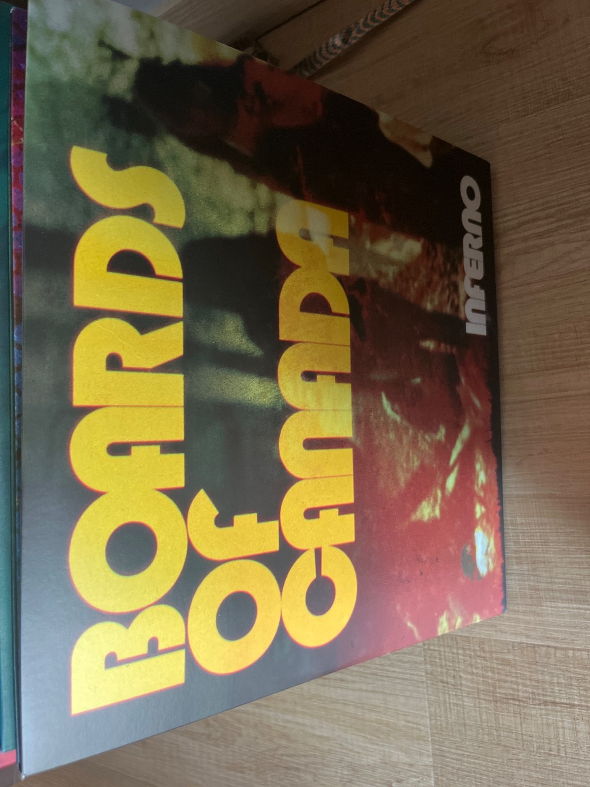 Boards Of Canada – Inferno Red Translucent LP Vinyl NM Deluxe W/hexagon Flexi