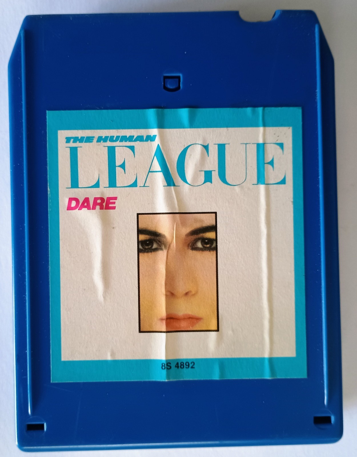 Super RARE 8 track tape ... New Wave - The Human League - Title :  Dare  8T 4298