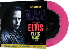 Danzig - Sings Elvis (Pink & Black Haze Vinyl) [New Vinyl LP] Black, Colored Vin picture