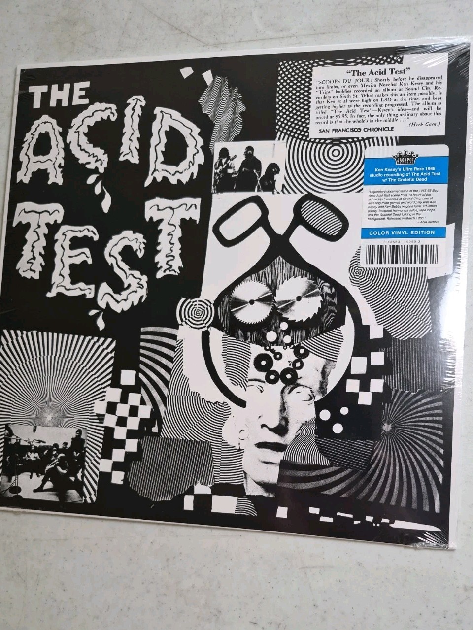 Ken Kesey-The Acid Test (Blue Vinyl, 2022 Reissue) Grateful Dead 