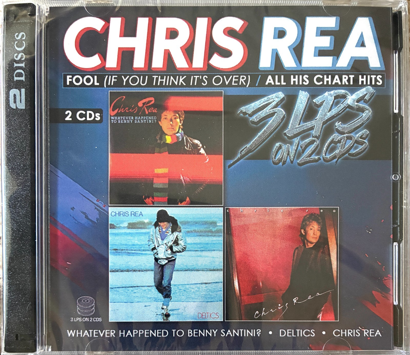 CHRIS REA - 3 LPs on 2 CDs [Factory Sealed 2-CD SET, 2026] IMPORT