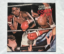 Coke Escovedo ‎– Comin' At Ya (LP, 1976) ☆*1st Print*☆ picture