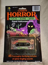 RARE Vintage HALLOWEEN Chamber of Horrors Cassette Tape Voices Sound Music picture