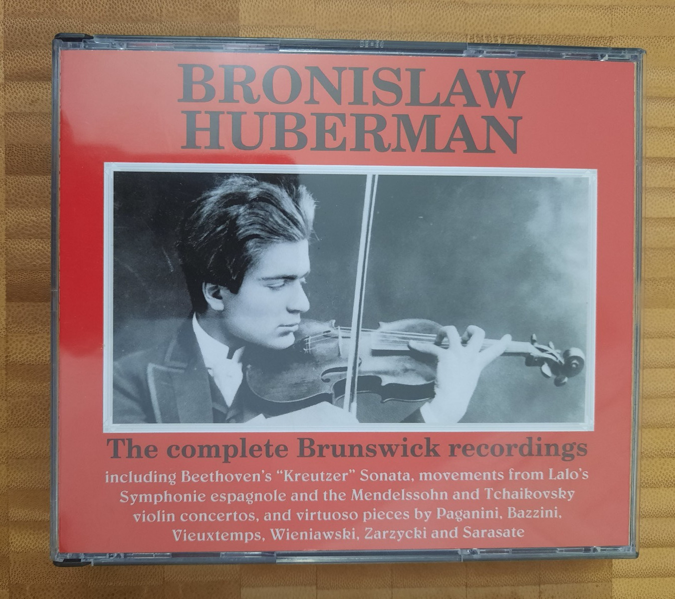 Bronislaw Huberman The Complete Brunswick Recordings 2 CD Biddulph Ward Marston