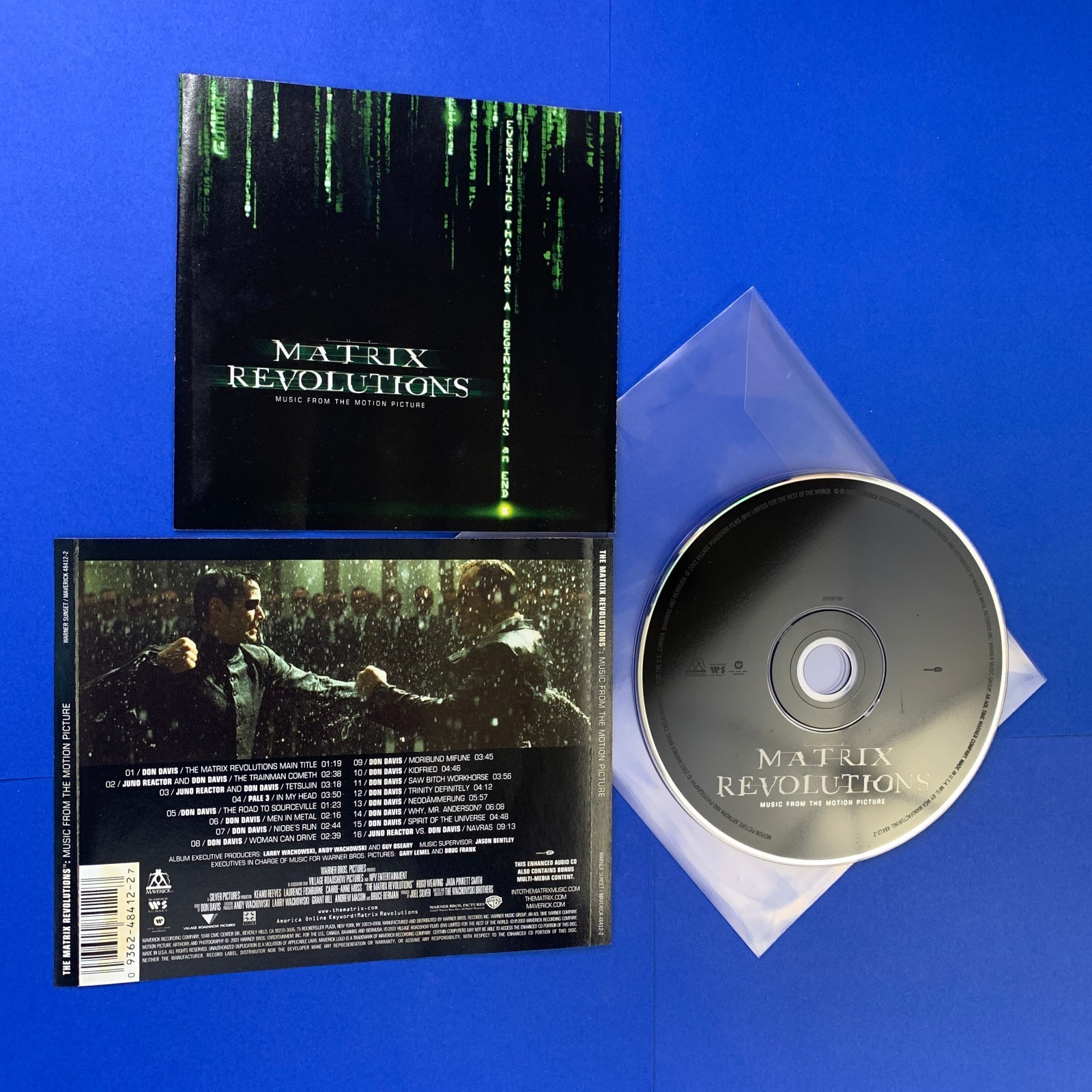 The Matrix Revolutions: Music From The Motion Picture (CD, 2003) - NO CASE