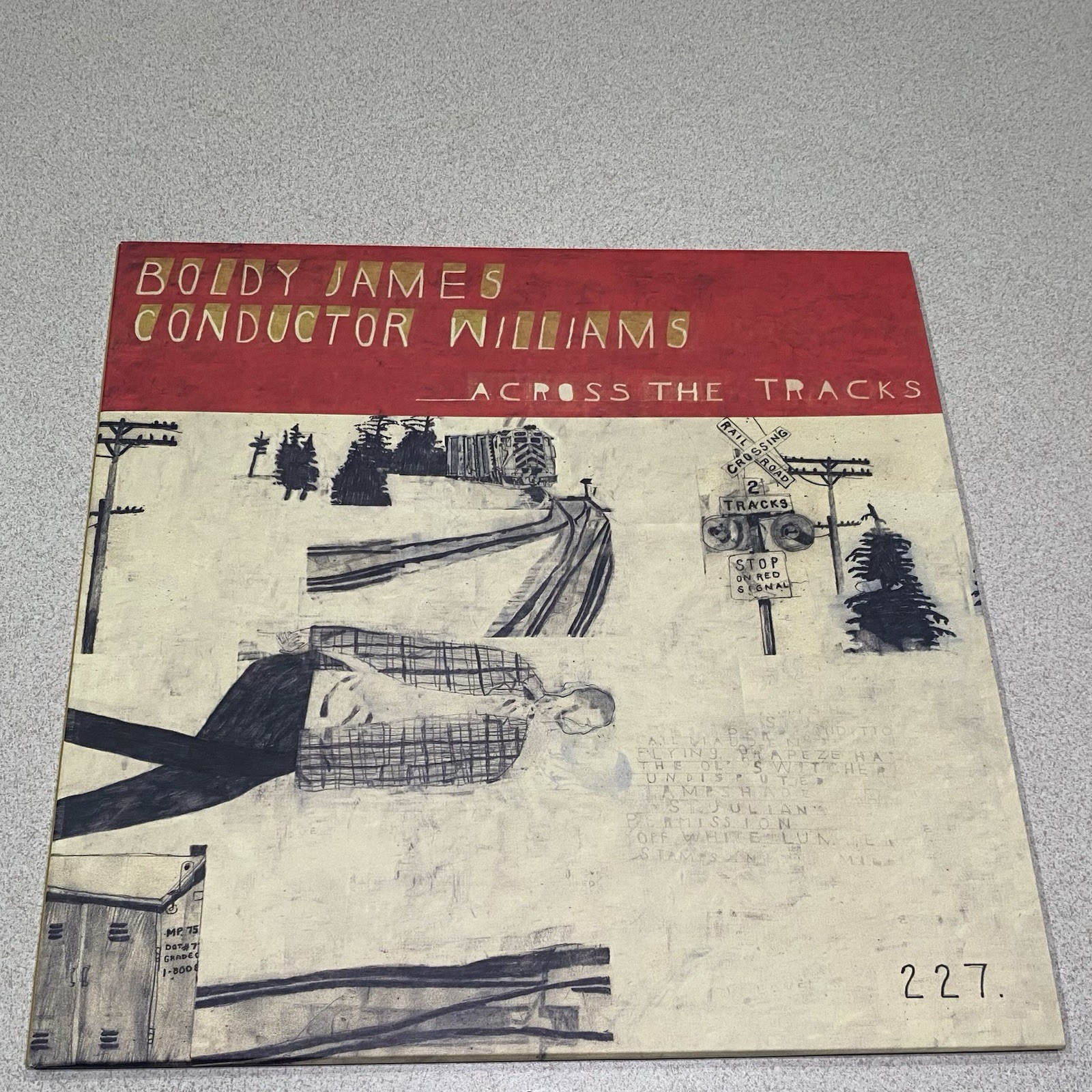Boldy James, Conductor Williams* - Across The Tracks (LP, Ltd, Num)