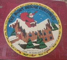 Cardboard picture record (Catalog number C7010B) was late 1940s to early 1950s picture