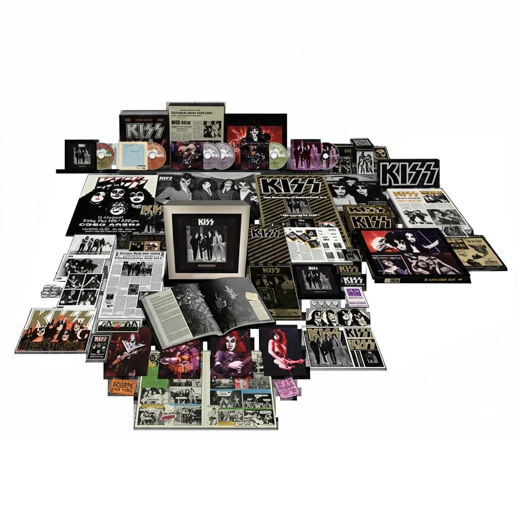KISS Dressed To Kill 50th Anniversary Super Deluxe CD BOX set Remastered
