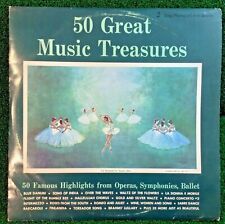 50 Great Music Treasures Famous Highlights From Operas, Symphonies, Ballet - LP picture