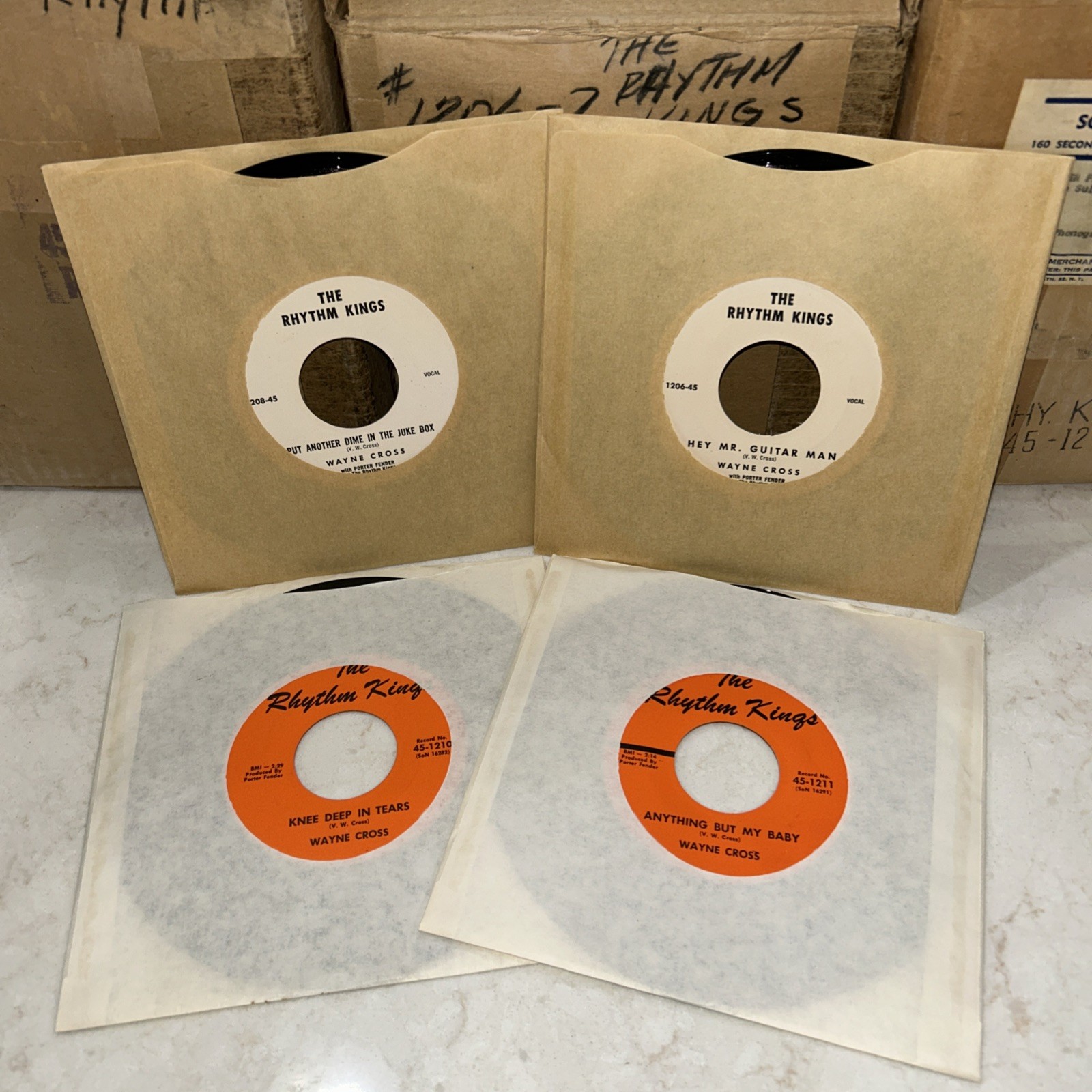 Wayne Cross Rhythm Kings 1208+ Put Another Dime in the Jukebox, Stranger in Blk