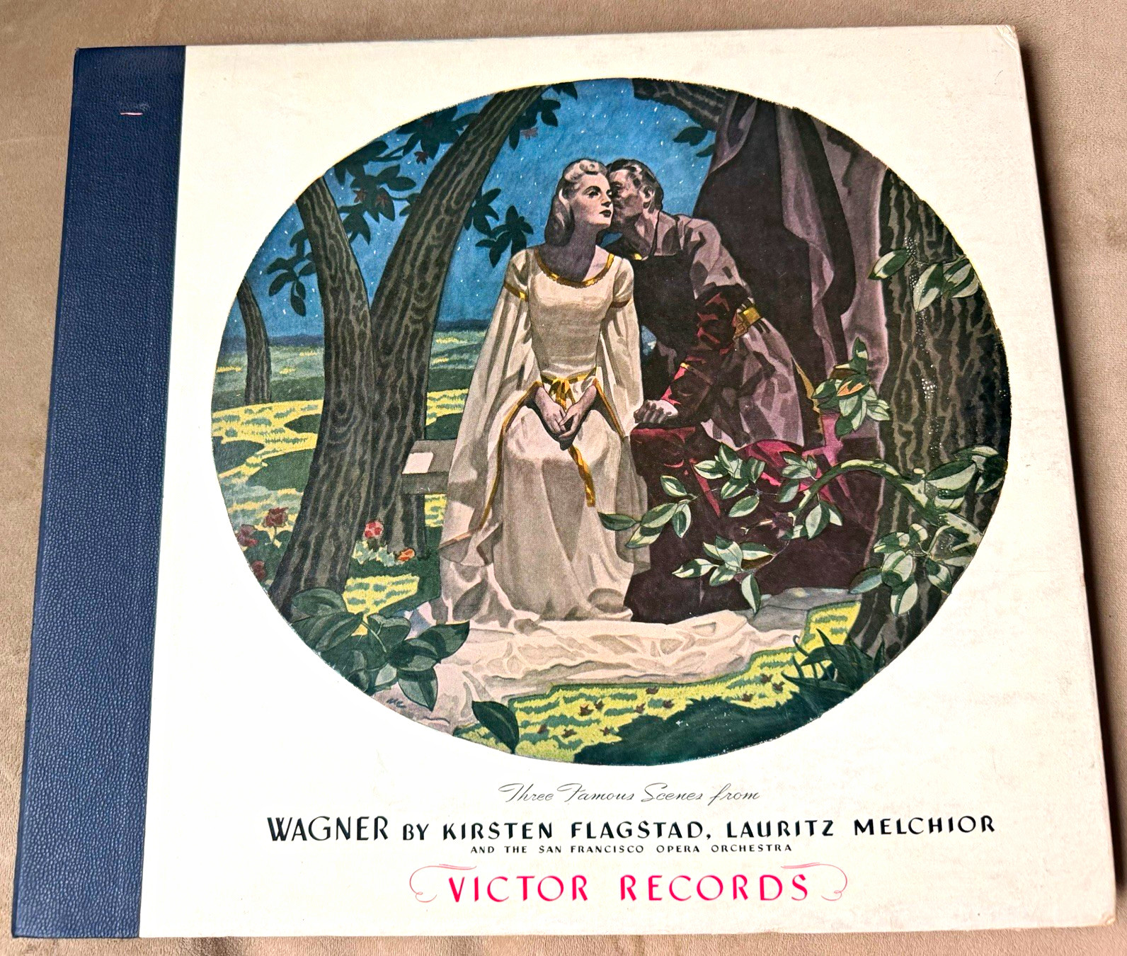 Victor Records Wagner Three Famous Scenes Flagstad Melchior 78 RPM 1938 DM 644