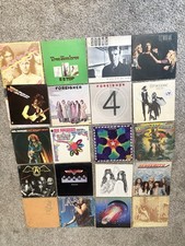 vintage vinyl collection of 20 classic rock picture