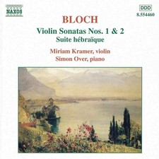 Violin Sonatas Nos. 1 & 2 • Suite Hébra... [CD] Ernest Bloch [*READ*, VERY GOOD] picture