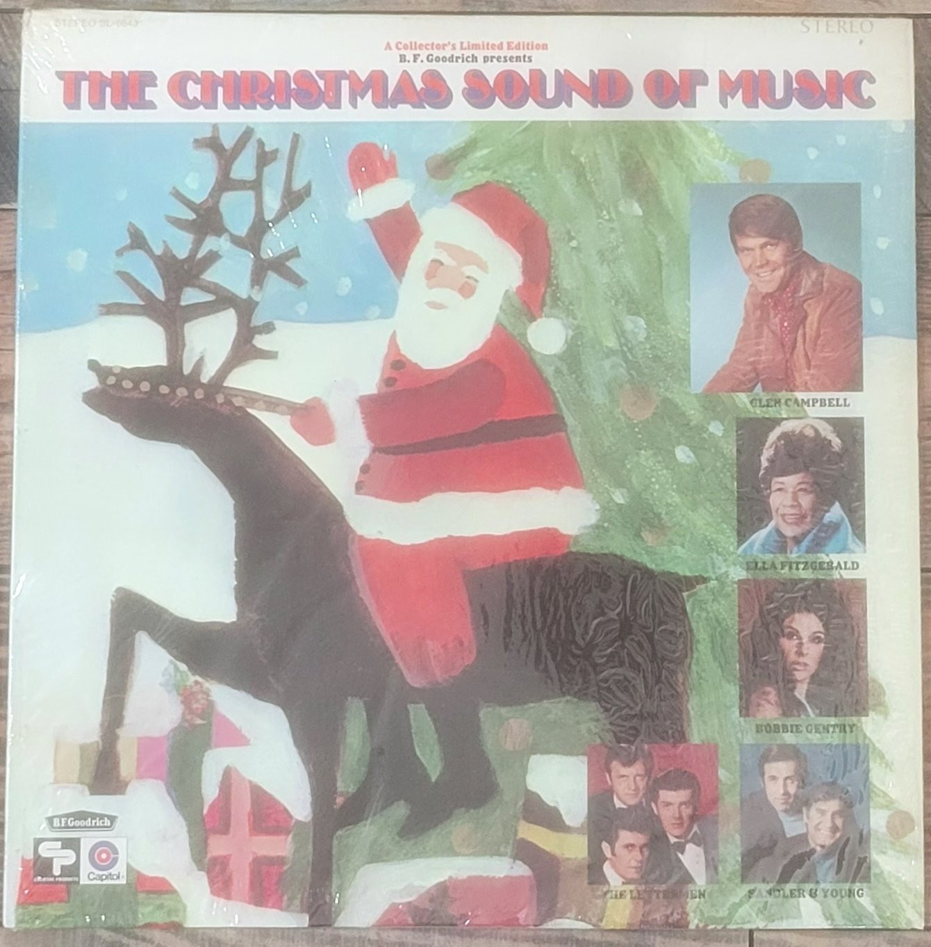 B.F. Goodrich Presents - The Christmas Sounds of Music 1969 LP SL-6643  VG+/NM