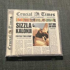 Sizzla Kalonji - Crucial Times CD Reggae Dancehall Roots Excellent Condition picture