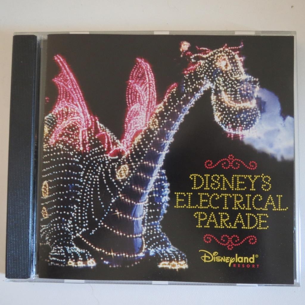 Disney's Electrical Parade Soundtrack CD Disneyland Electric Light Vintage 2001