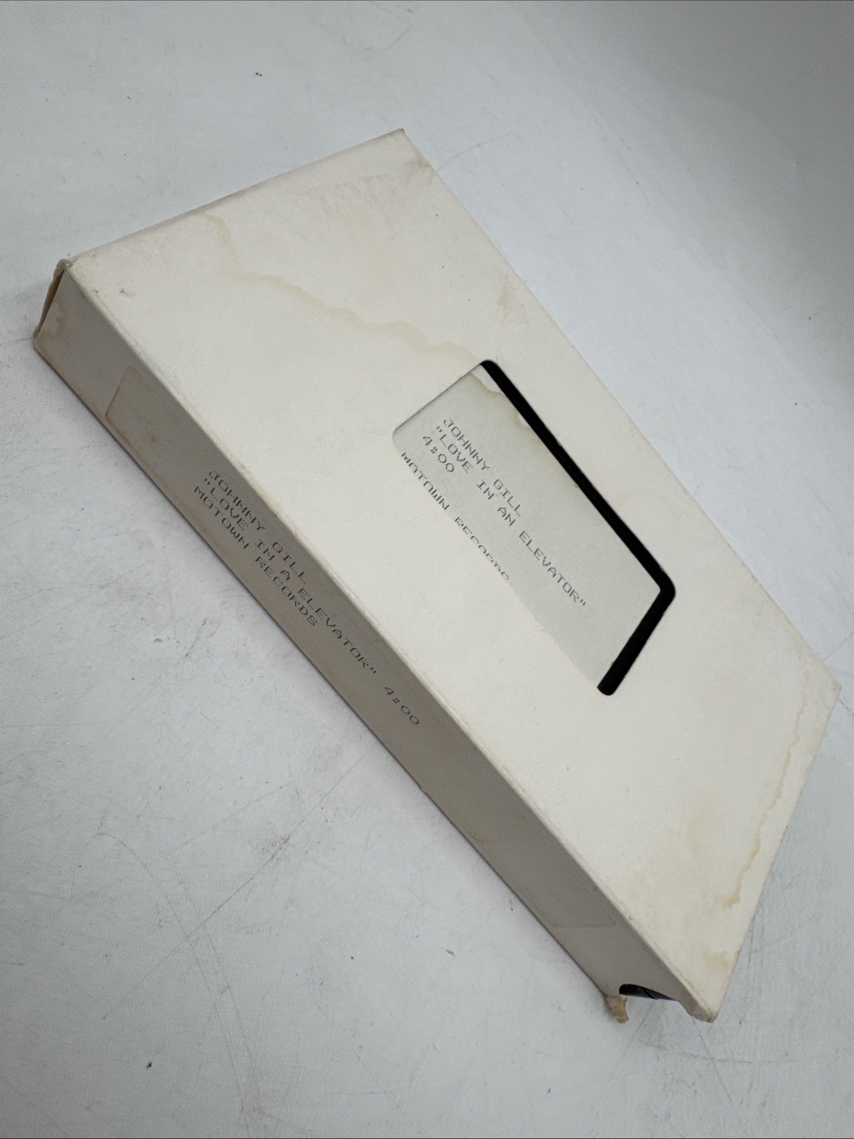 Johnny Gill Motown Records “Love In An Elevator” RARE promo VHS