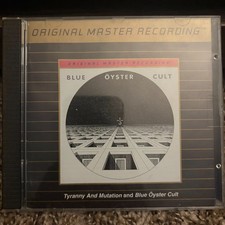 BLUE OYSTER CULT TYRANNY AND MUTATION & BLUE OYSTER CULT MOFI CD GOLD 24K picture