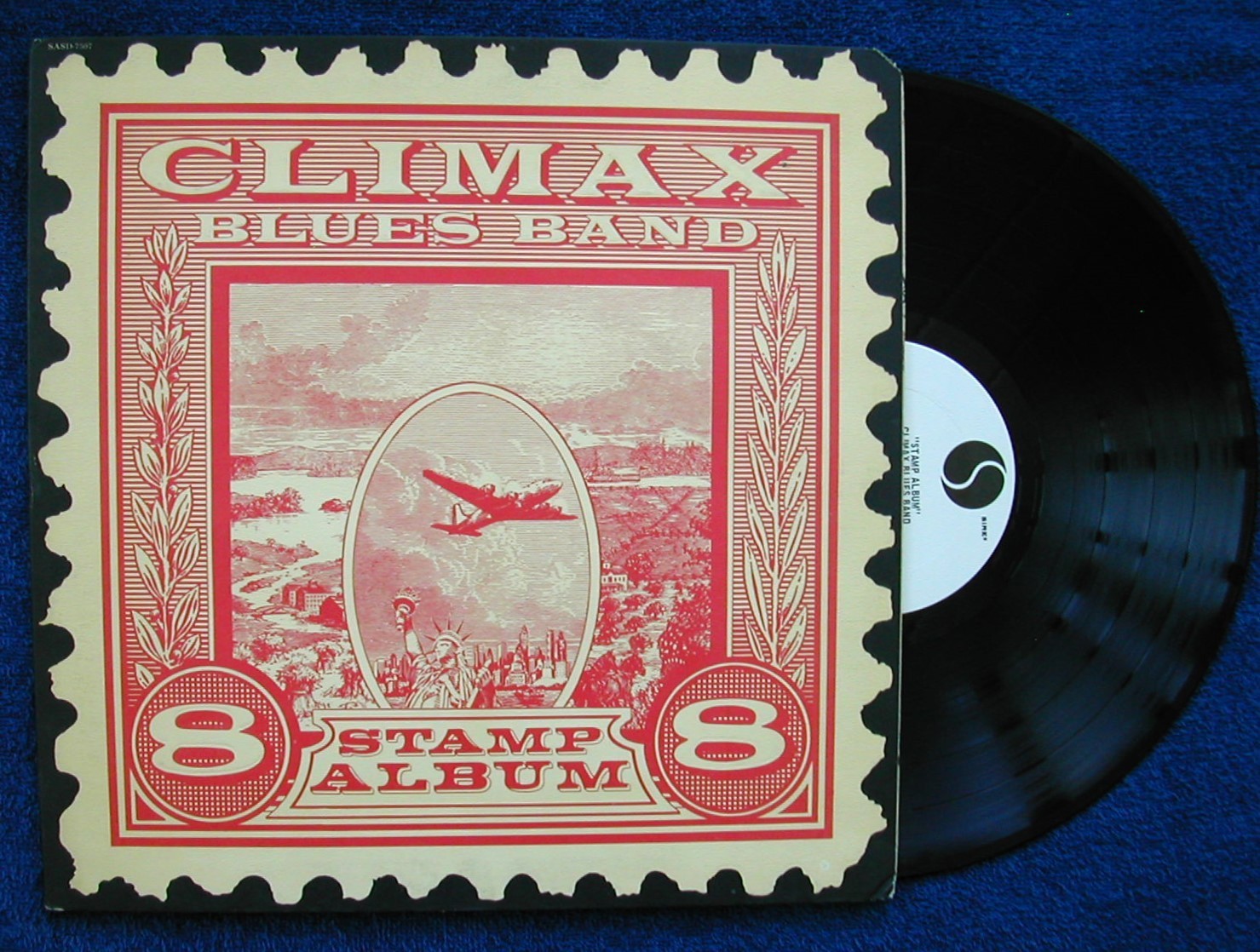 Climax Blues Band - Stamp Album -SASD-7507 - PROMO - VINYL NEAR MINT  Cover Clip