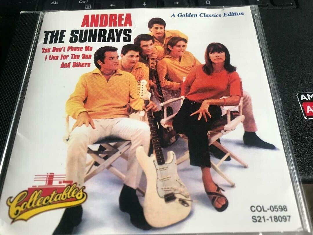 Andrea by The Sunrays (CD, Mar-2006, Collectables) RARE cd EXCELLENT CONDITION