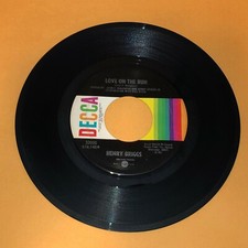 Henry Briggs Love On The Run Miss Pauline 45 rpm Decca Record Vintage Vinyl 7