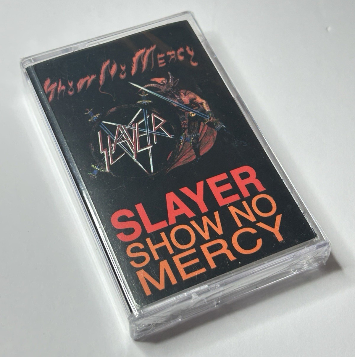 Slayer – Show No Mercy (Cassette, Metal Blade Records) SEALED-2015